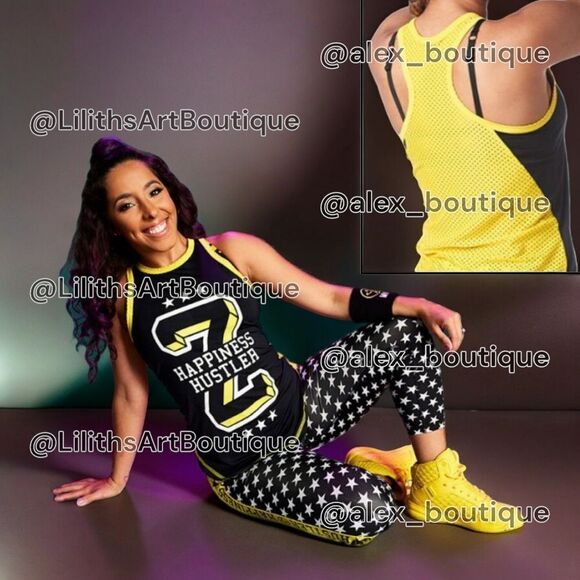 🖤Zumba High Neck Tank (H019)-Size L for Women - Picture 1 of 9